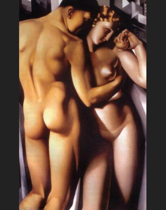 Tamara de Lempicka Adam and Eve